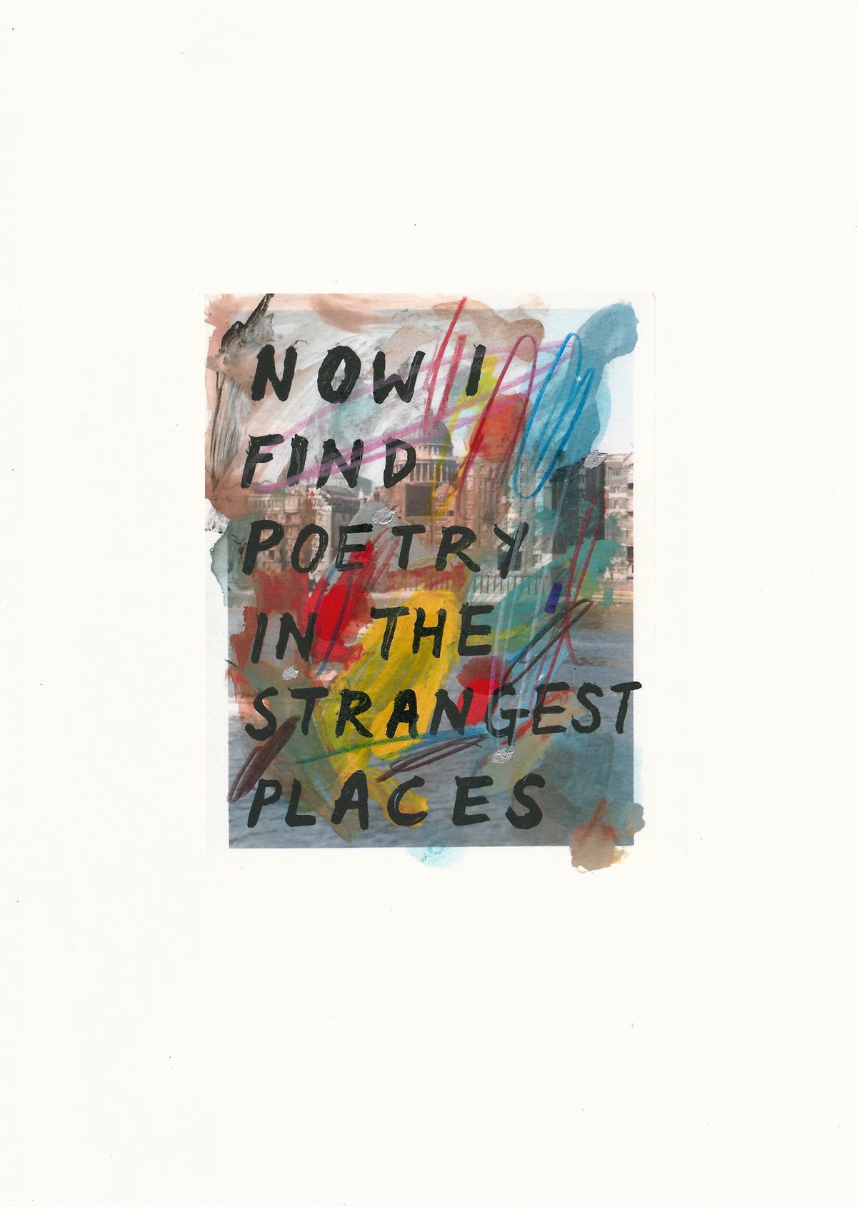 Adam Bridgland - Now I Find Poetry In The Strangest Places