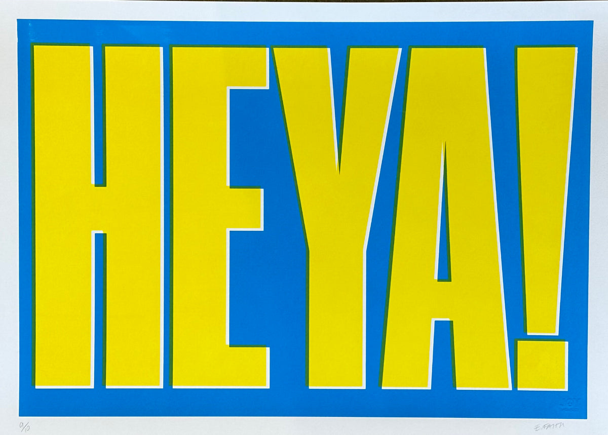 Ebenezer Faith - Heya (Blue & Yellow)