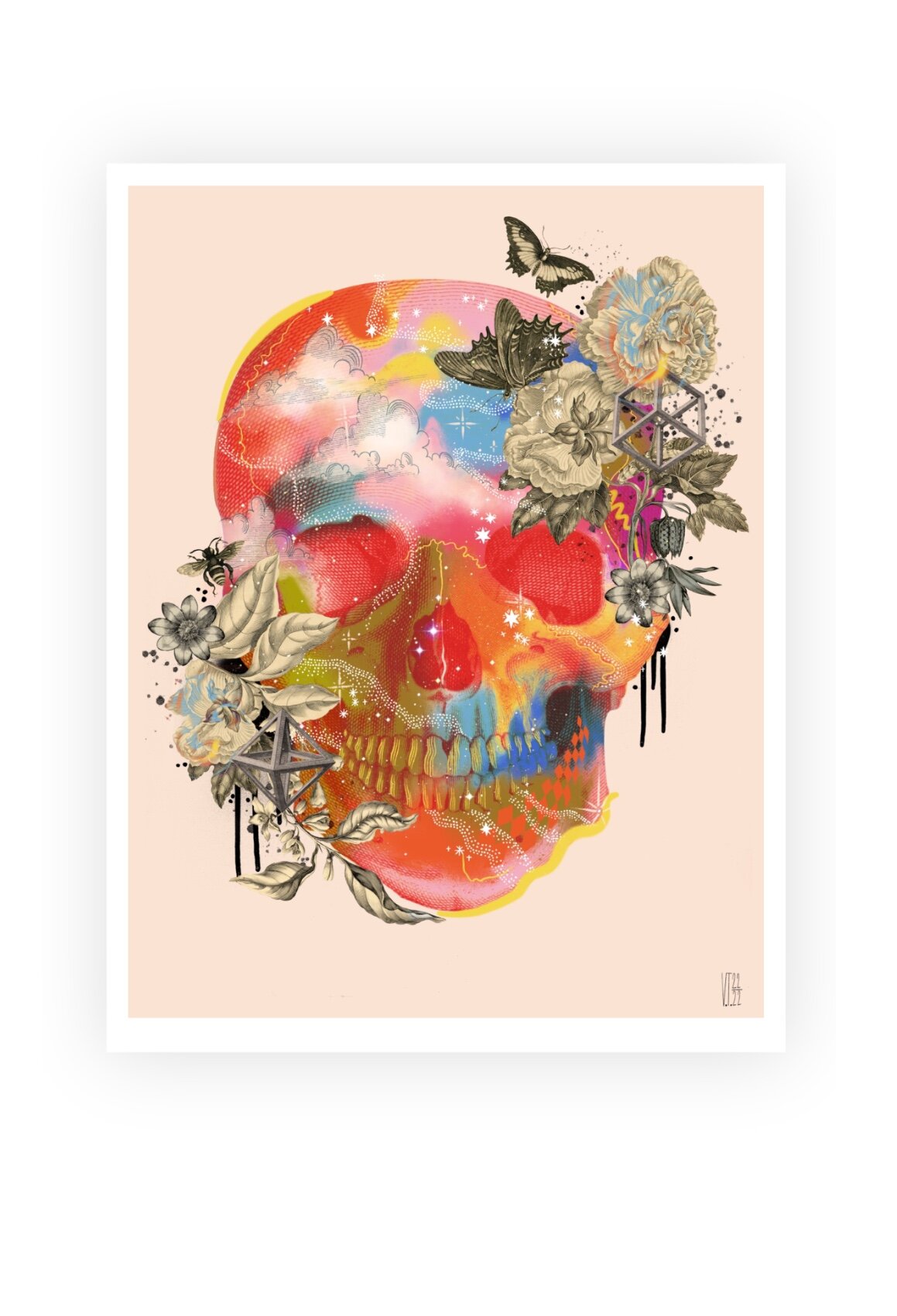 Victoria Topping - Celestial Skull