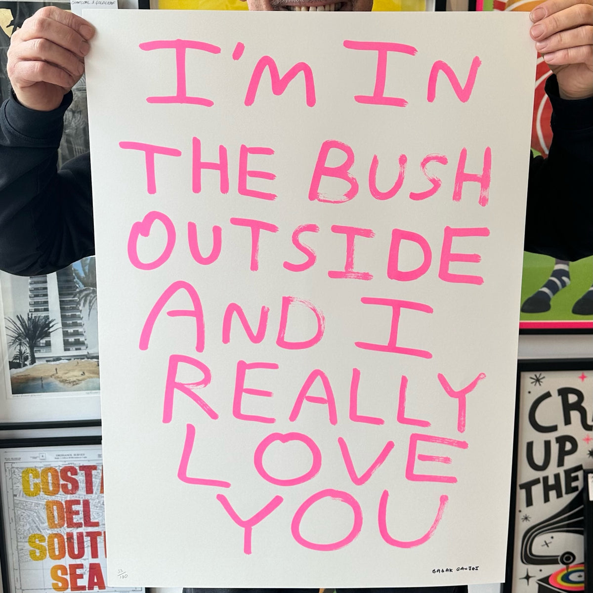 Babak Gangei - I'm In The Bush Outside And I Really Love You