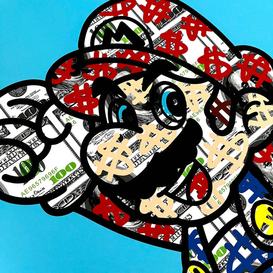 Mr Mint - Money Mario (Blue)
