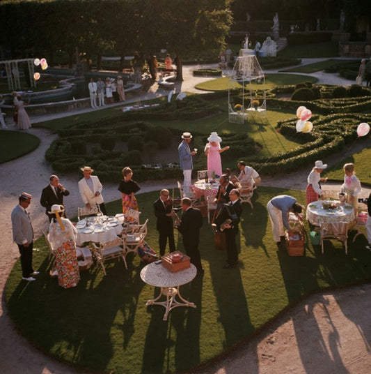 Slim Aarons -Garden Party