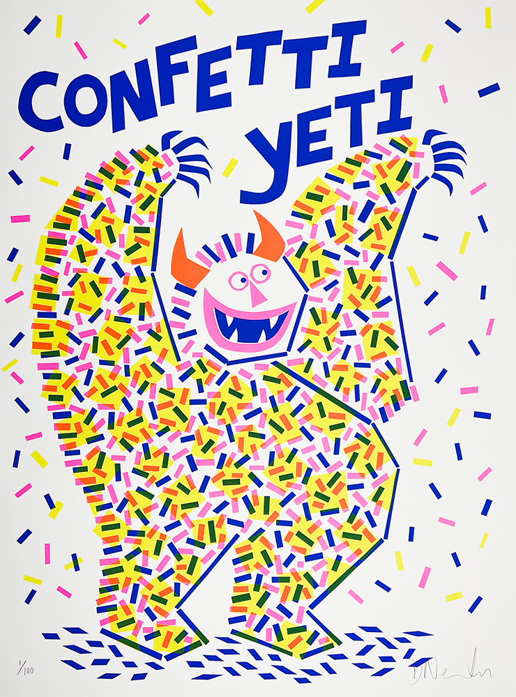 Newton Davey - Confetti Yeti