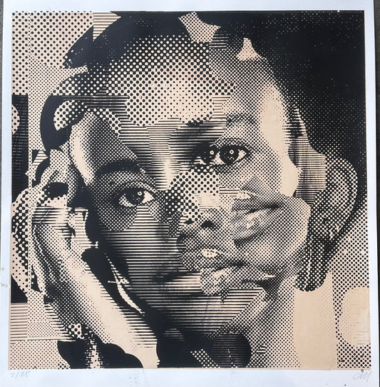 Chris McCrae - Identity 4 ( Screen Print )