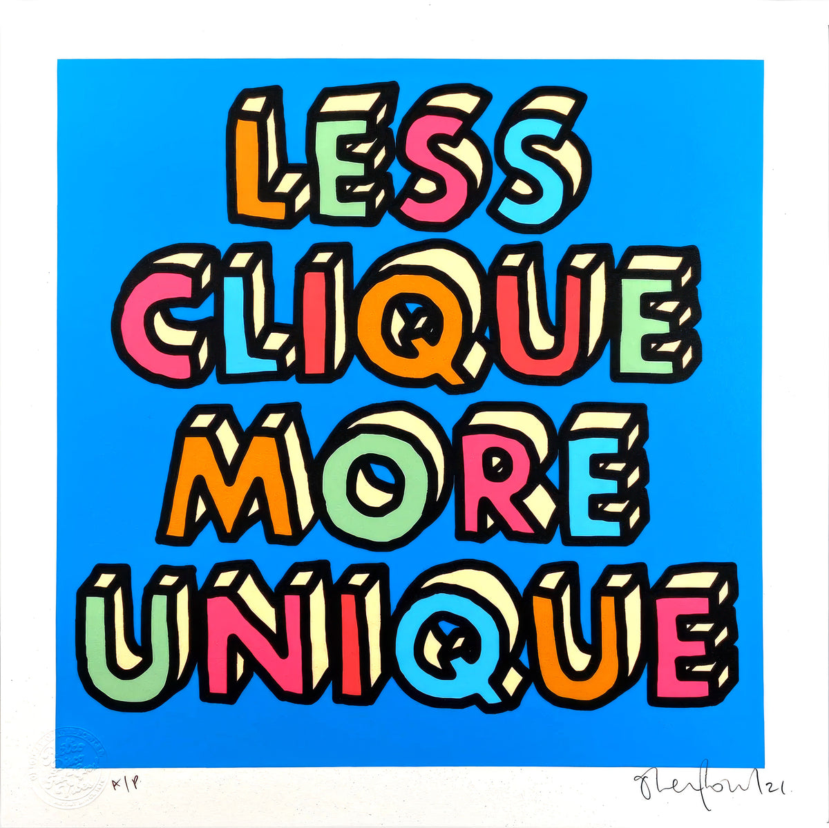 Oli Fowler - Less Clique