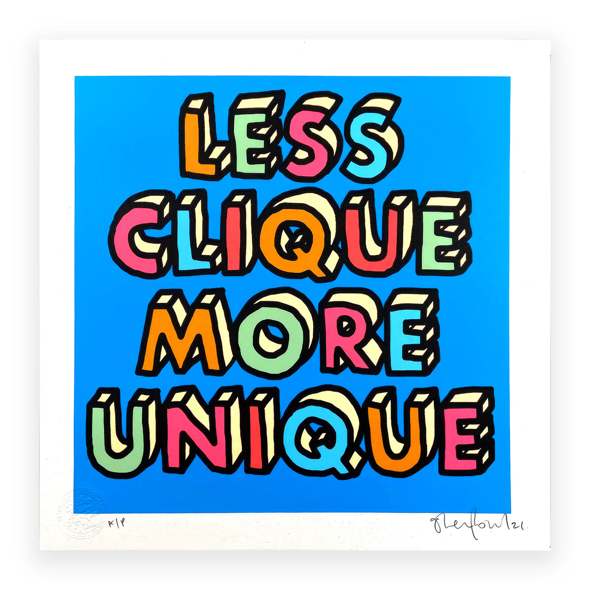 Oli Fowler - Less Clique