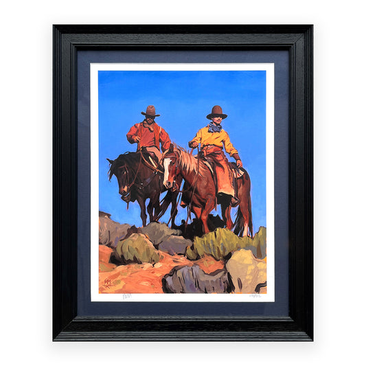 Mark Maggiori - Blue Sky Red Earth (Framed)