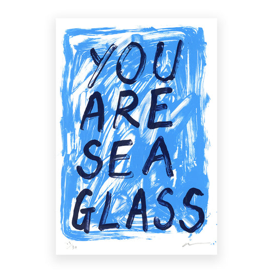 Adam Bridgland - You Are Sea Glass (Blue)