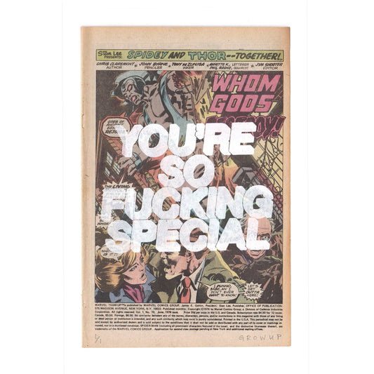 Grow Up - You're So Fucking Special