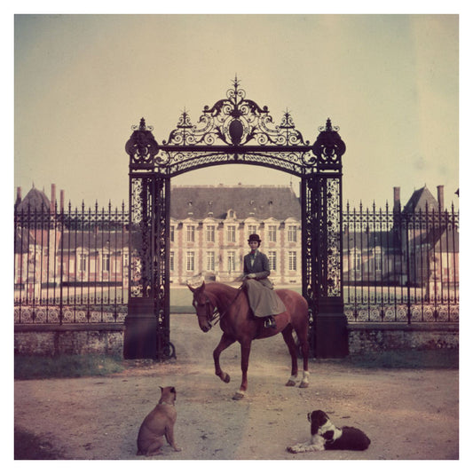 Slim Aarons - Equestrian Entrance