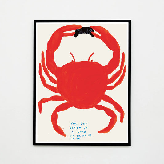 David Shrigley - You Got Beaten By A Crab