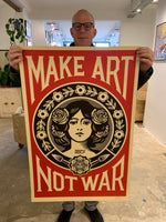 Shepard Fairey - Make Art Not War