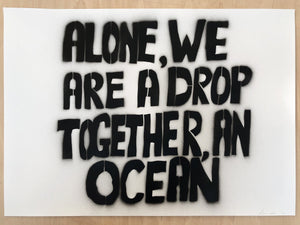 Sam Durrant - Alone, We Are A Drop Together An Ocean ( Black )