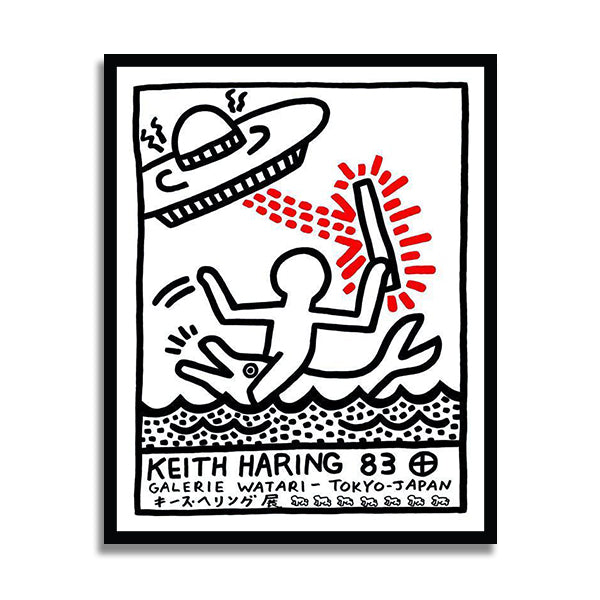 Keith Haring - Galerie Watari 1983