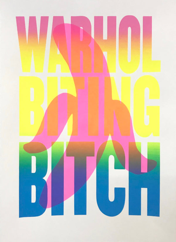 Shuby - Warhol Biting Bitch (White Paper)