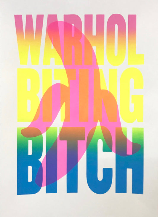 Shuby - Warhol Biting Bitch (White Paper)