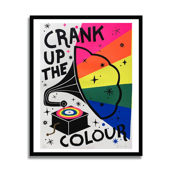 
                
                    Load image into Gallery viewer, Newton Davey  - Crank Up The Colour ( Open Edition )
                
            