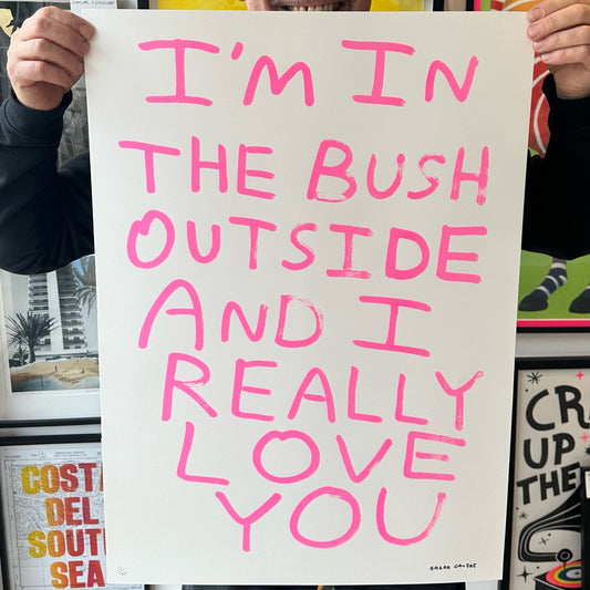 Babak Gangei - I'm In The Bush Outside And I Really Love You