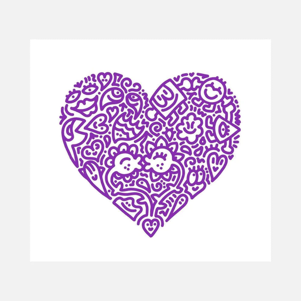 Mr Doodle - Pop Heart - Flower Warmth