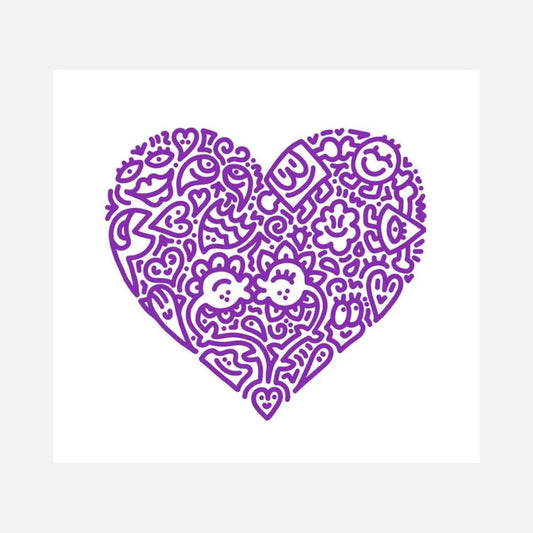 Mr Doodle - Pop Heart - Flower Warmth